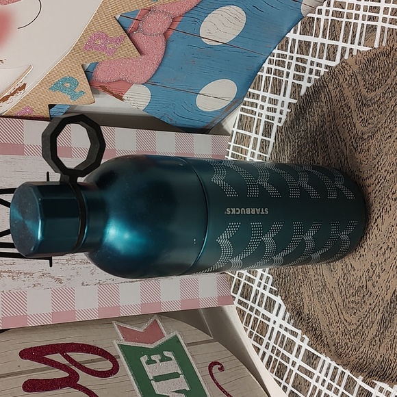 💐GUC Starbucks Stainless Steel Insulated CoffeeThermos Bottle, Teal Mermaid, 20 - Picture 1 of 9